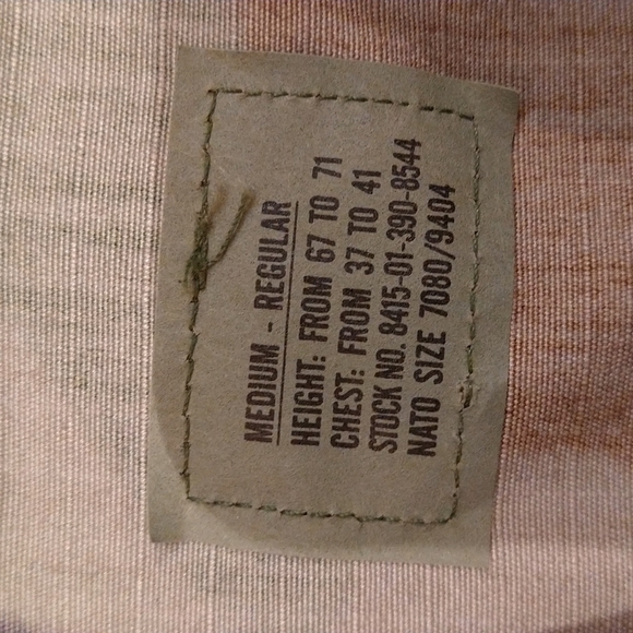 Camouflage hot weather jacket - Picture 3 of 4